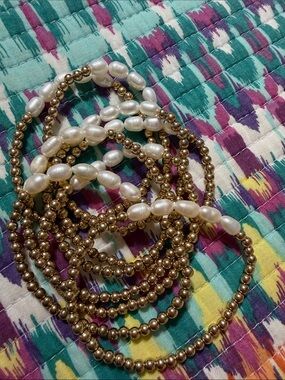 Park Lane pearl bracelets set of 8